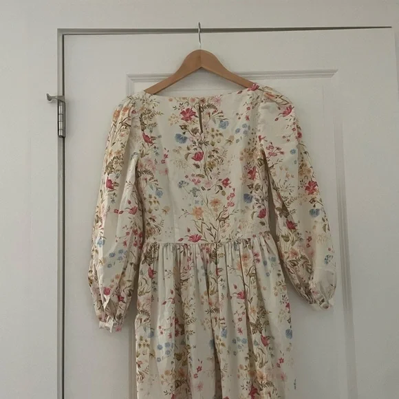 Meadows Marigold Maxi Dress Meadow Flowers Cream - Picture 9 of 13